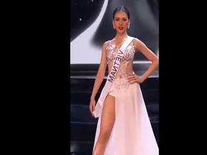 Bui Quynh Hoa Shines on the Miss Universe 2023 Preliminary Stage - image 1