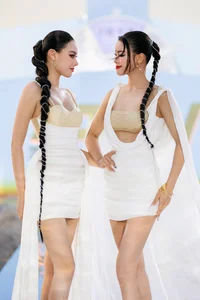 Model Vo Hoang Yen Stuns Runway with 8-Month Baby Bump Catwalk - image 9
