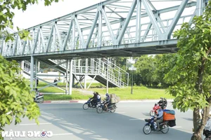 Hanoi's Unusual Pedestrian Bridge Leading Directly Into a Garden - image 6
