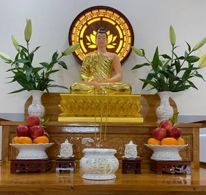 Beautiful Buddhist Altar Designs for Home and Feng Shui Harmony - image 12