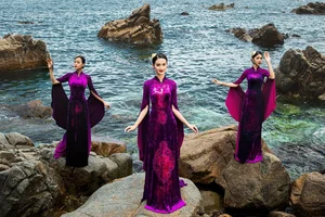 Stunning Top 3 Miss World Vietnam 2023 in Unique Designer Áo Dài: A Fusion of Tradition and Modern Fashion Elegance - image 2