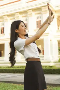 Radiant Campus Beauty: WAN Shines Brightly - YiTuYu Vol.8533 Captivating Moments - image 2