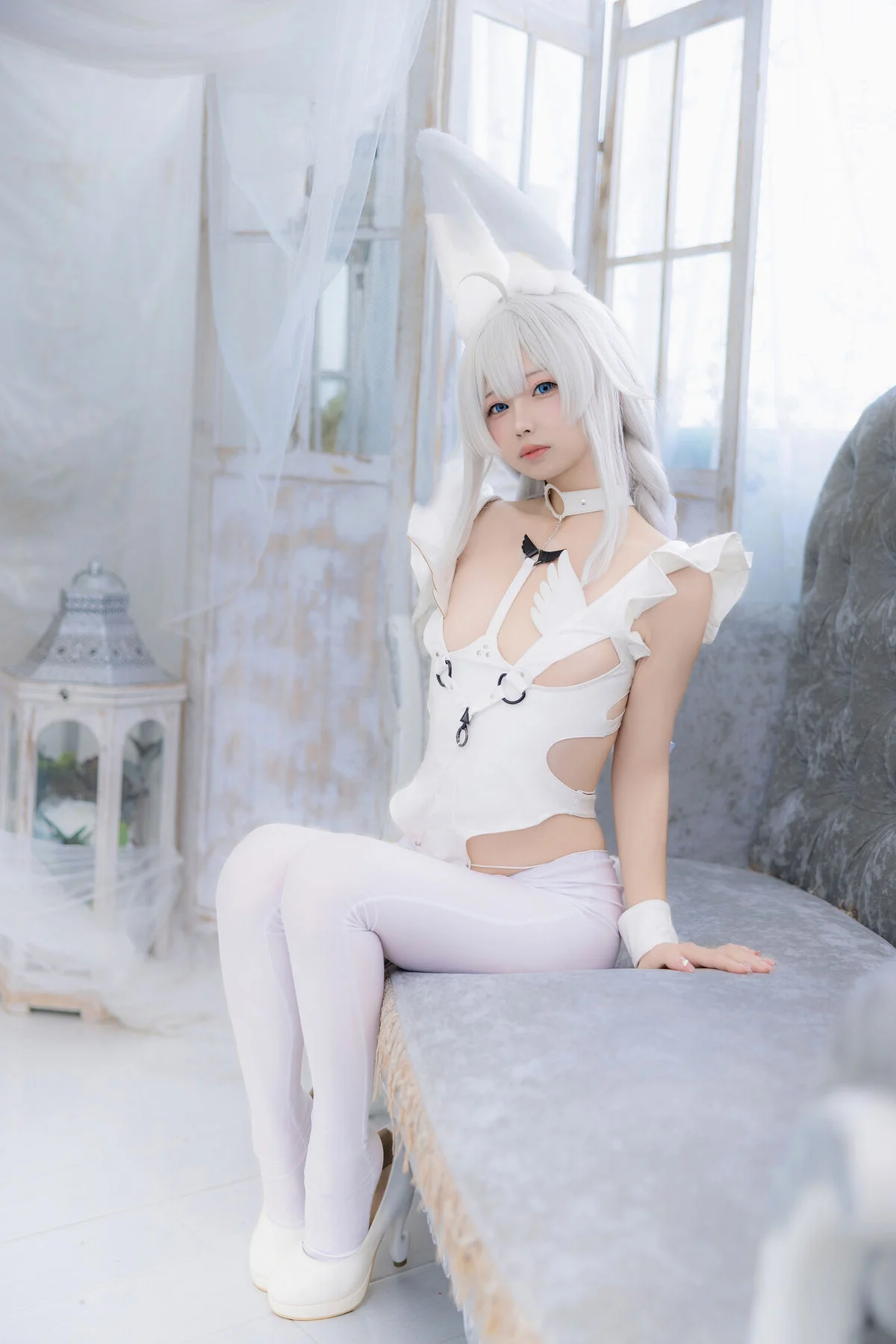 Stunning Azur Lane Le Malin Cosplay by Shi Wan Zhen Zhi Fu Te - Elegant Anime Costume Photography and Character Inspiration Part 02