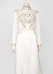 Sparkling Elegance: Runner-up Phuong Nhi Shines in Swarovski-Encrusted Ao Dai for Her Engagement Ceremony - image 9