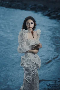 YiTuYu Art Language Vol.7257: A Captivating Visual Study of Model Lin Lang’s Timeless Beauty - image 15