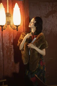 YiTuYu Art Language Vol.7129: A Masterpiece Gallery Featuring the Graceful Ling Zi Xi - image 2