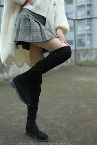 IESS Tuan Tuan in Boots and Silk: A Seasonal Fashion Highlight - image 76