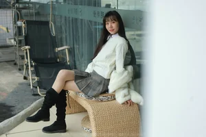IESS Tuan Tuan in Boots and Silk: A Seasonal Fashion Highlight - image 51
