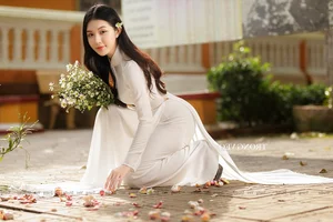 Timeless Elegance: A Gallery of Vietnamese Schoolgirls in Traditional White Ao Dai - image 29