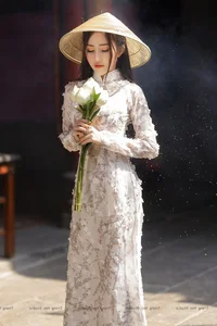 Timeless Elegance: A Gallery of Vietnamese Schoolgirls in Traditional White Ao Dai - image 14