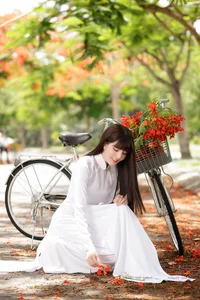 Timeless Elegance: A Gallery of Vietnamese Schoolgirls in Traditional White Ao Dai - image 36