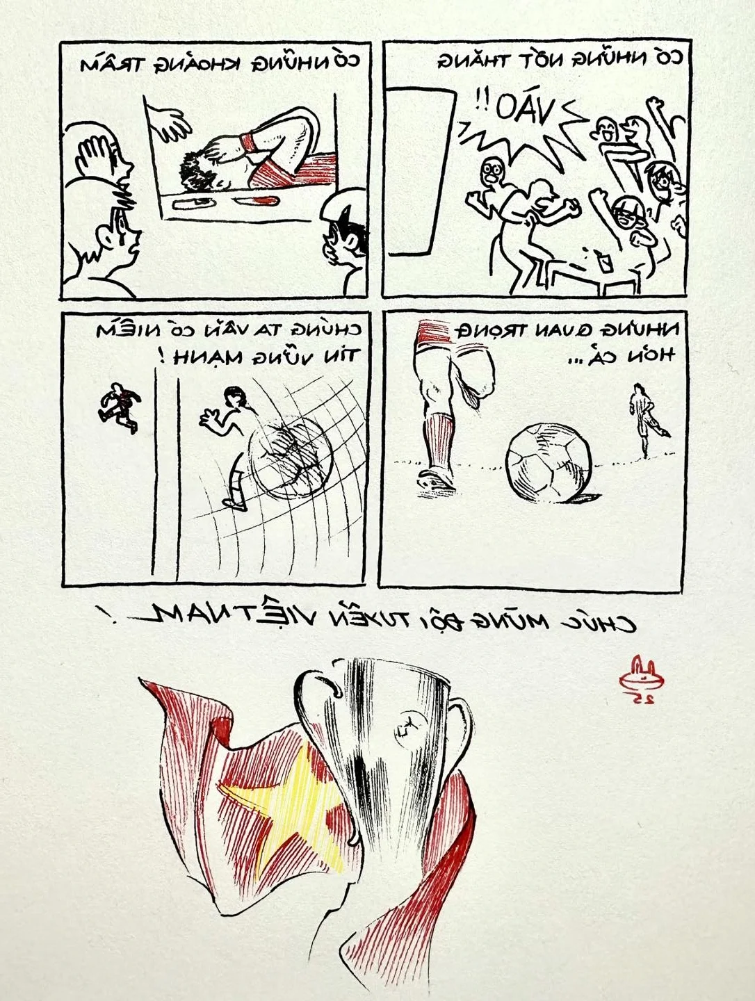 Hilarious Memes Flood the Internet Celebrating Vietnam Football Team’s Historic Victory