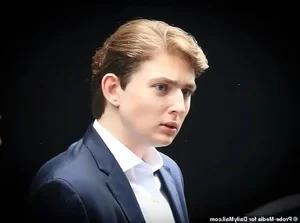 Barron Trump’s Latest Public Appearances Spark Viral Social Media Trends - image 7