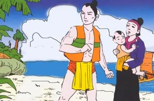 The Legend of Mai An Tiem: A Classic Vietnamese Fairy Tale of Resilience and the Origin of Watermelons - image 7