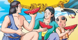 The Legend of Mai An Tiem: A Classic Vietnamese Fairy Tale of Resilience and the Origin of Watermelons - image 4