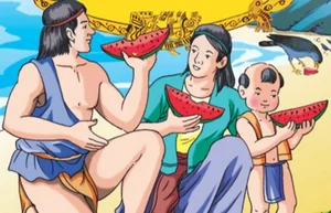 The Legend of Mai An Tiem: A Classic Vietnamese Fairy Tale of Resilience and the Origin of Watermelons - image 2