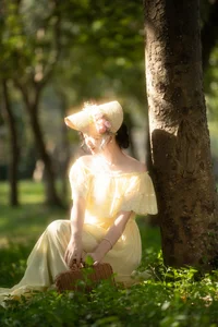 YiTuYu Art Language Vol.6088 Featuring Xiao Ou O Portrait Gallery - image 0