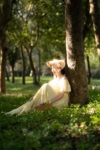 YiTuYu Art Language Vol.6088 Featuring Xiao Ou O Portrait Gallery - image 4