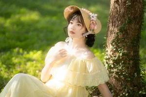 YiTuYu Art Language Vol.6088 Featuring Xiao Ou O Portrait Gallery - image 7