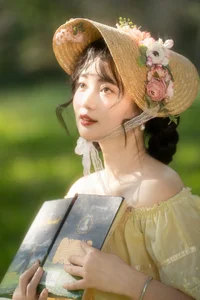 YiTuYu Art Language Vol.6088 Featuring Xiao Ou O Portrait Gallery - image 1