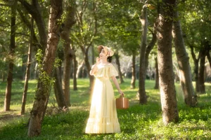 YiTuYu Art Language Vol.6088 Featuring Xiao Ou O Portrait Gallery - image 3