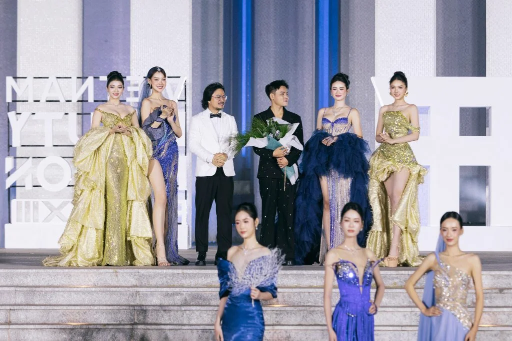 Thanh Hang, Hoang Thuy, and Vo Hoang Yen Shine at Vietnam Beauty Fashion Fest XIII