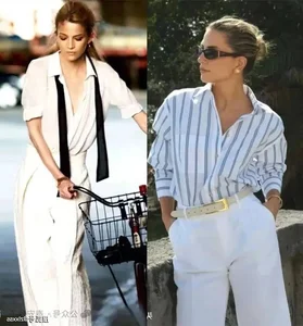 Oversized Shirts and Wide-Leg Pants: Perfect Style for 40s - image 10