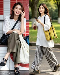Oversized Shirts and Wide-Leg Pants: Perfect Style for 40s - image 4