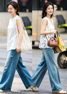 Oversized Shirts and Wide-Leg Pants: Perfect Style for 40s - image 0