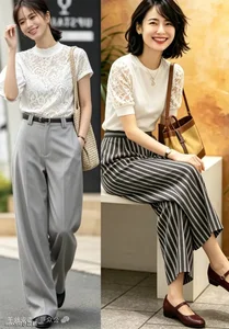Oversized Shirts and Wide-Leg Pants: Perfect Style for 40s - image 3
