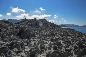 The 'Moon Rock' Landscape of Hang Rai: A Geological Wonder in Nui Chua - image 9