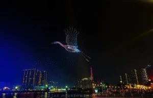 Spectacular 1,100 Drone Light Show Illuminates the Night Sky Over Ho Chi Minh City - image 8