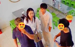 Cong Phuong's Wife Spotted Arriving at Local Restaurant in Style - image 6