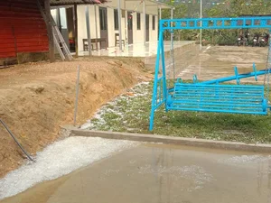Severe Localized Hailstorm Hits Nghe An Mountains: Significant Damage Reported in Tuong Duong District Communities - image 2