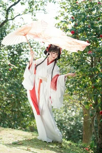 Hanfu Elegance Amidst Camellias YiTuYu Vol.8881 Jiao Yi Zhi Sui Sui - image 8