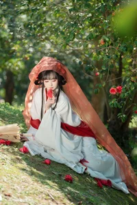Hanfu Elegance Amidst Camellias YiTuYu Vol.8881 Jiao Yi Zhi Sui Sui - image 5