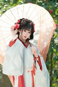 Hanfu Elegance Amidst Camellias YiTuYu Vol.8881 Jiao Yi Zhi Sui Sui - image 14