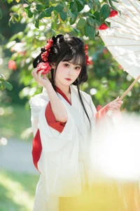 Hanfu Elegance Amidst Camellias YiTuYu Vol.8881 Jiao Yi Zhi Sui Sui - image 22