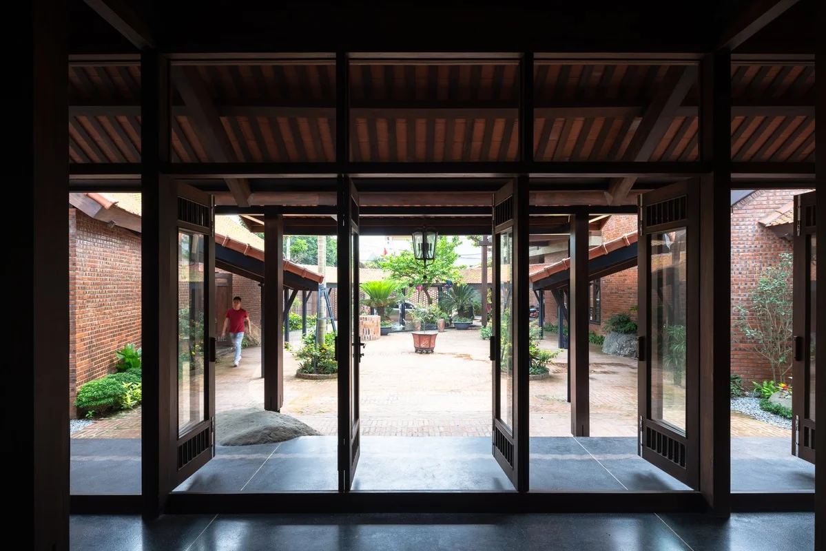 Traditional Ancient Village Style Villa in the Heart of Hanoi