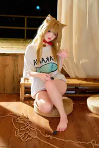 Coser kaOri Transforms into Adorable Catgirl Huang Dou Fen - Part01 - image 0