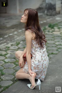 Elegant Forest Girl Wanping: A Stunning IESS Photography Collection Exploring Nature and Fashion Aesthetics - image 0