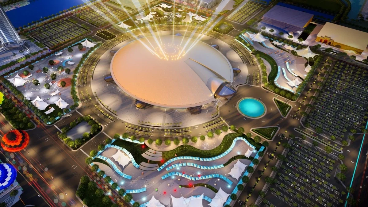 A Close-up Look at the New National Exhibition Center Architectural Marvel