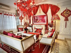 Inside Supermodel Thuy Hanh's Stunning Red-Themed Lunar New Year Villa - image 11