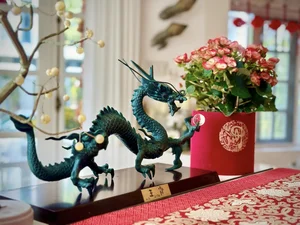 Inside Supermodel Thuy Hanh's Stunning Red-Themed Lunar New Year Villa - image 12