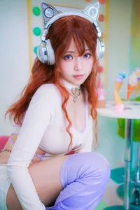Y2K Cyber Cat Vibes: A Futuristic Fashion Journey with Coser Ely_eee - image 3