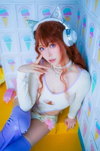 Y2K Cyber Cat Vibes: A Futuristic Fashion Journey with Coser Ely_eee - image 13