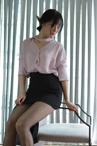IESS Wanping Professional Office Black Silk Fashion Gallery - image 29
