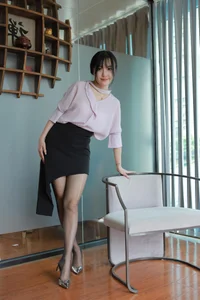 IESS Wanping Professional Office Black Silk Fashion Gallery - image 40