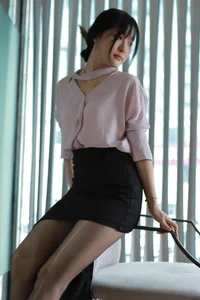 IESS Wanping Professional Office Black Silk Fashion Gallery - image 28