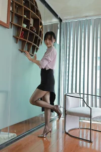 IESS Wanping Professional Office Black Silk Fashion Gallery - image 83
